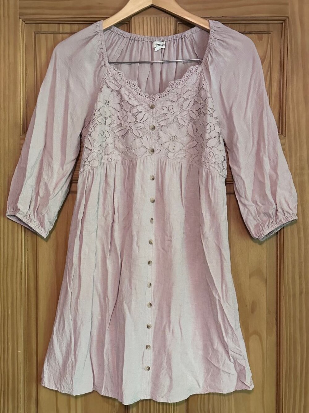 Eyeshadow Babydoll Dress in Lilac Women's Size Small
